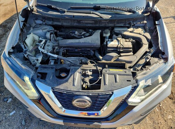 5N1AT2MV8KC822572 2019 NISSAN ROGUE Silver VIN կոդի պիտակի տեսք