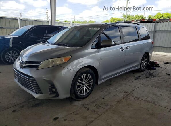 5TDYZ3DC2JS905000 2018 TOYOTA SIENNA Gray Задня ліва чверть