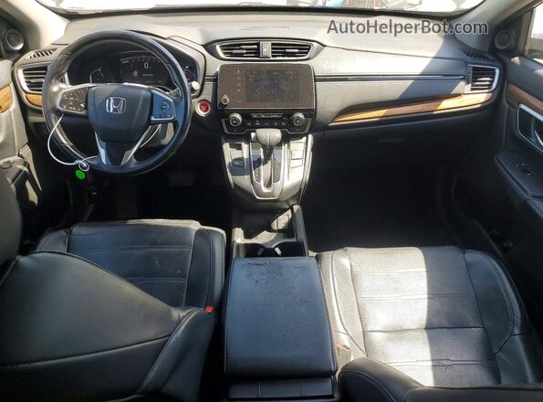 7FARW2H8XJE048320 2018 HONDA CR-V Black Սարքավորումների վահանակի տեսք