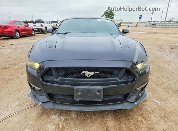 1FA6P8CFXH5340166 2017 FORD MUSTANG Black Հետևի տեսք