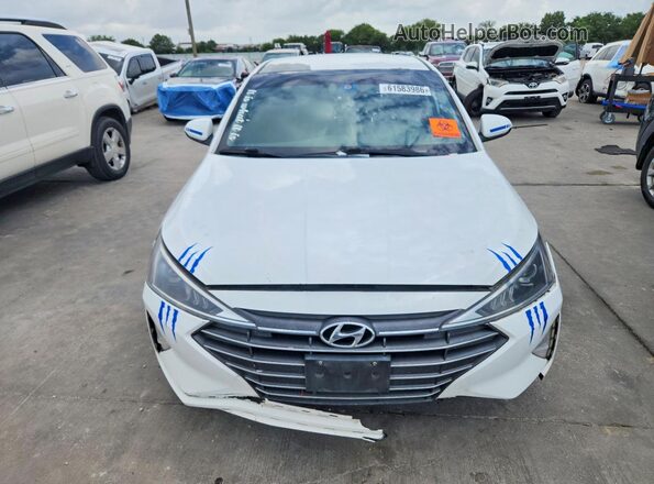 5NPD84LF0KH475302 2019 HYUNDAI ELANTRA White Rear view