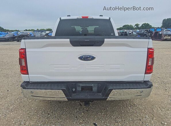 1FTEW1CB9MKE66091 2021 FORD F150 Белый Вид салона спереди
