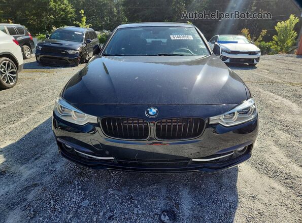 WBA8E1C5XHK480160 2017 BMW 3 SERIES Black Vista trasera