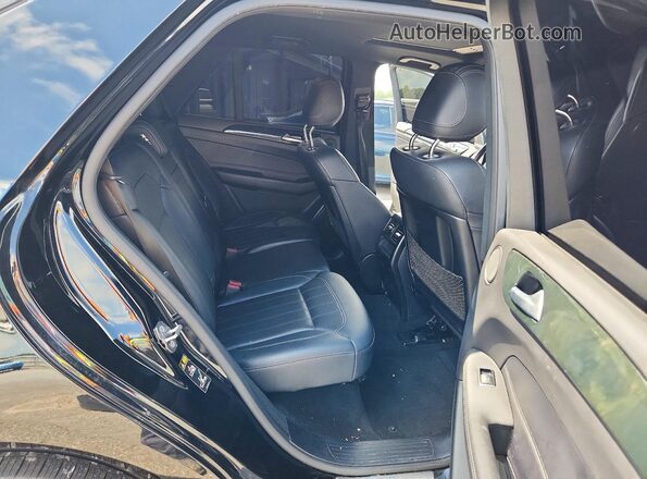 4JGDA5GB8KB205989 2019 MERCEDES-BENZ GLE Black Vista del compartimento del motor