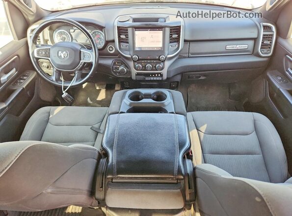 1C6SRFMTXPN593635 2023 RAM 1500 Silver Instrument cluster view