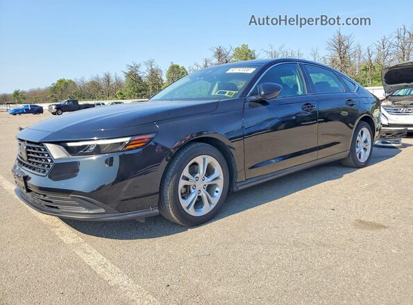 1HGCY1F22PA017540 2023 HONDA ACCORD Black Rear left