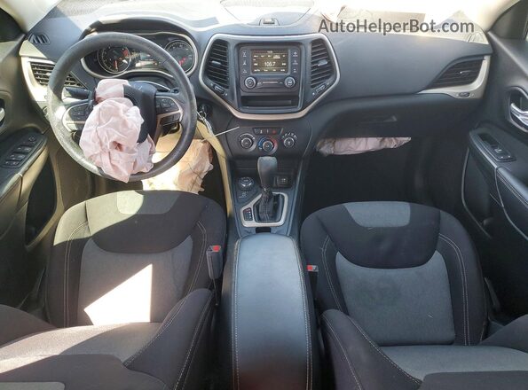 1C4PJMABXGW343490 2016 JEEP CHEROKEE Silver ხელსაწყოთა პანელის ხედი