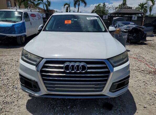 WA1LAAF79HD003482 2017 AUDI Q7 White Вид ззаду