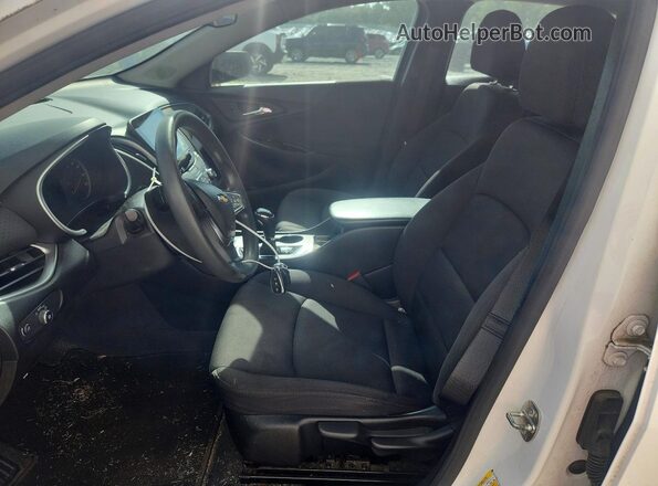 1G1ZB5ST5KF123789 2019 CHEVROLET MALIBU White წინა პანელის ხედი