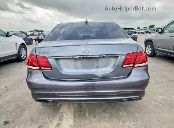 WDDHF8JB2GB265877 2016 MERCEDES-BENZ E Gray Front interior view