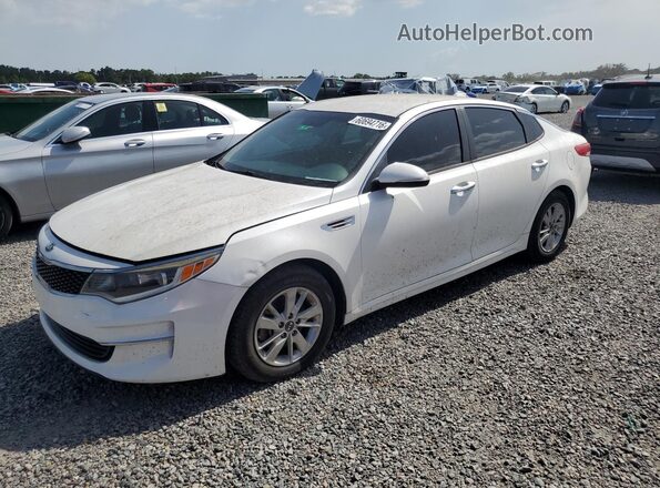KNAGT4L3XG5098984 2016 KIA OPTIMA White Задня ліва чверть