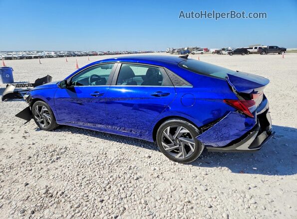 KMHLS4DG8RU820527 2024 HYUNDAI ELANTRA Blue Задня права чверть