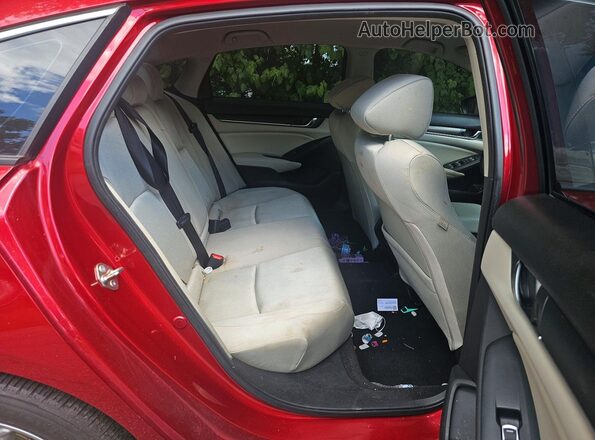 1HGCV1F1XLA024164 2020 HONDA ACCORD Red Vista interior delantera