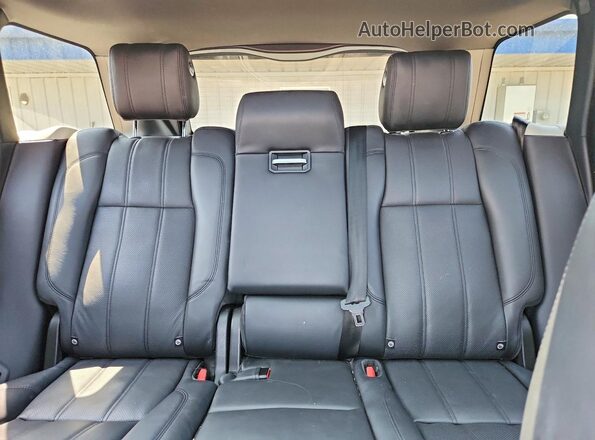 SALGS2EF4GA294467 2016 LAND ROVER RANGE White Widok wnętrza z tyłu