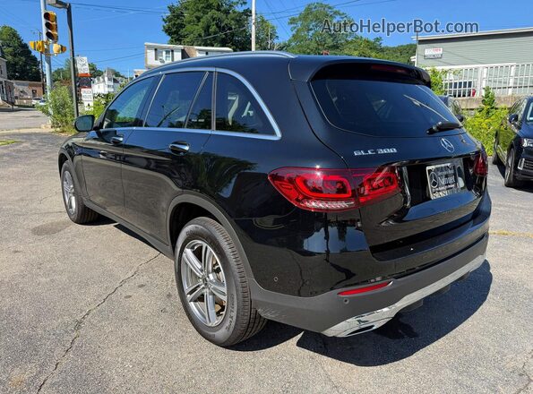W1N0G8EB3MF965564 2021 MERCEDES-BENZ GLC-CLASS Black Հետևի աջ
