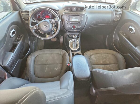 KNDJP3A59H7449675 2017 KIA SOUL Brown Вид щитка приладів