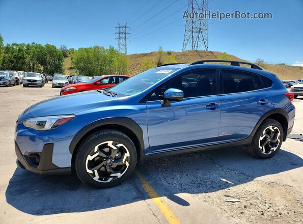 JF2GTHMC5PH282139 2023 SUBARU CROSSTREK Blue Задня ліва чверть