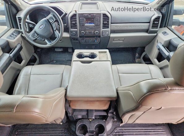 1FT7W2B62KEC76776 2019 FORD F250 White Vista del cuadro de instrumentos