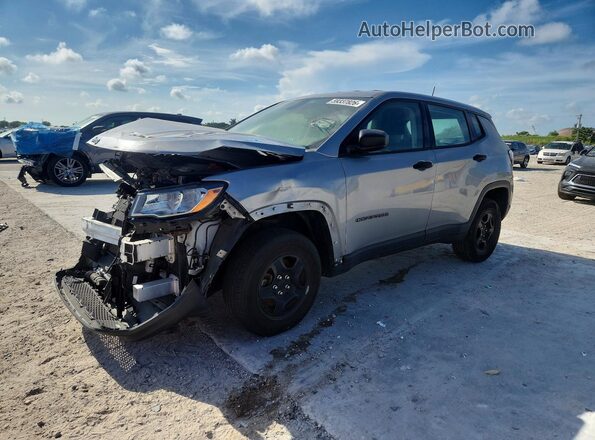 3C4NJDAB1MT554358 2021 JEEP COMPASS Gray უკანა მარცხენა