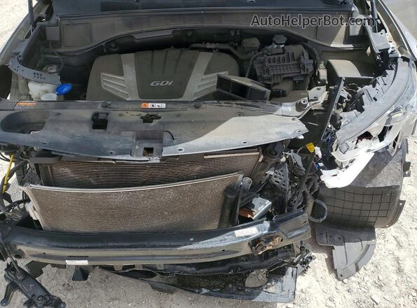 KM8SMDHF4KU302413 2019 HYUNDAI SANTA Silver VIN կոդի պիտակի տեսք
