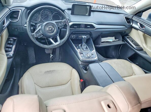 JM3TCACY0J0209310 2018 MAZDA CX-9 White Instrument cluster view