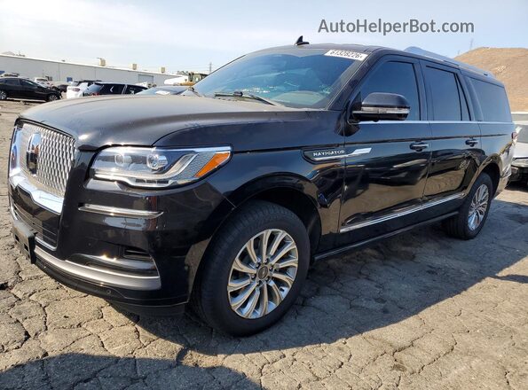 5LMJJ3MT8NEL13842 2022 LINCOLN NAVIGATOR Black უკანა მარცხენა