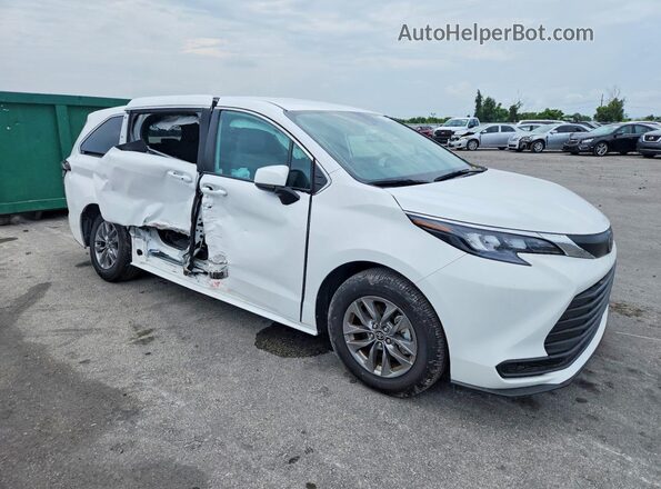 5TDKRKEC2TS290336 2026 TOYOTA SIENNA White Դիմացի տեսք