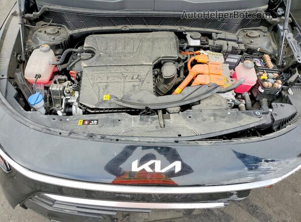 KNDCR3LE7S5219555 2025 KIA NIRO Black VIN կոդի պիտակի տեսք