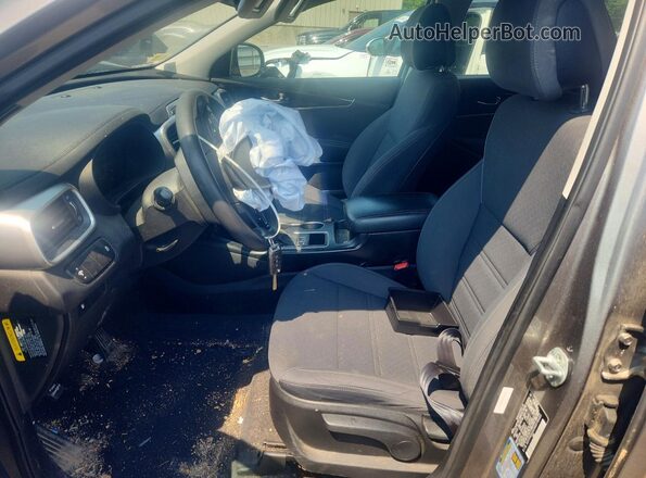 5XYPGDA52GG078585 2016 KIA SORENTO Gray Вид панелі приладів
