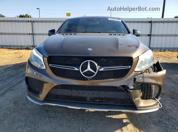 4JGED6EB3GA020699 2016 MERCEDES-BENZ GLE-CLASS Brown უკანა ხედი