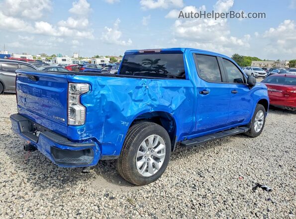 3GCPABEK2SG297739 2025 CHEVROLET SILVERADO Blue Przód prawy