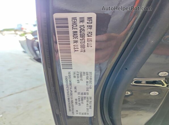 1C4SJSBP6TS188172 2026 JEEP GRAND Gray VIN კოდის სტიკერის ხედი