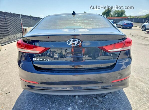 5NPD84LF1HH054035 2017 HYUNDAI ELANTRA Black Vista interior delantera