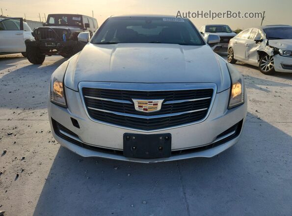 1G6AG5RX4G0100936 2016 CADILLAC ATS Silver Հետևի տեսք