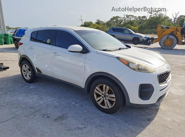 KNDPM3AC2H7108006 2017 KIA SPORTAGE Белый Вид спереди