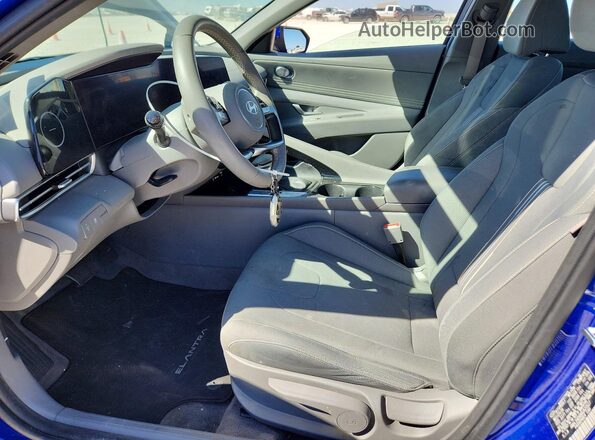 KMHLS4DG8RU820527 2024 HYUNDAI ELANTRA Blue Вид панелі приладів