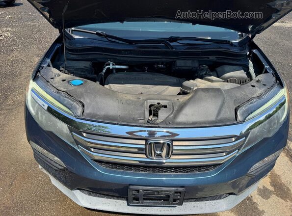 5FNYF6H52HB086462 2017 HONDA PILOT Blue Vista del salpicadero