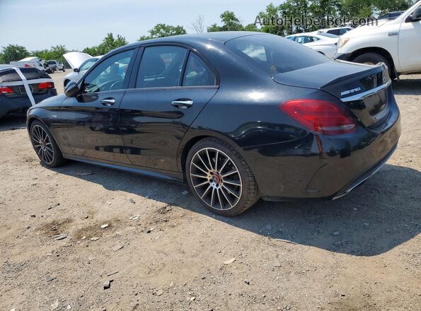 55SWF6EB9HU198109 2017 MERCEDES-BENZ C Black უკანა მარჯვენა