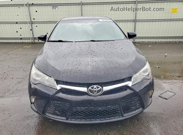 4T1BF1FK8HU795028 2017 TOYOTA CAMRY Black Հետևի տեսք