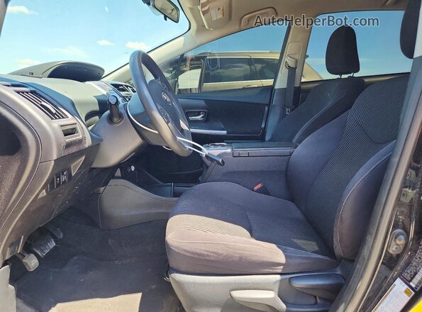 JTDZN3EU3HJ059345 2017 TOYOTA PRIUS Черный Вид панели приборов