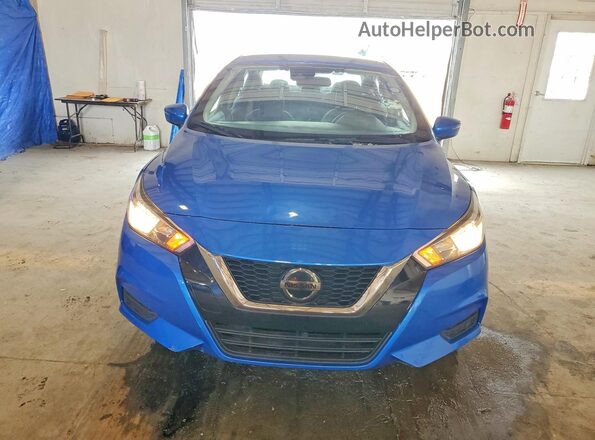 3N1CN8EV8LL898620 2020 NISSAN VERSA Blue Vista trasera