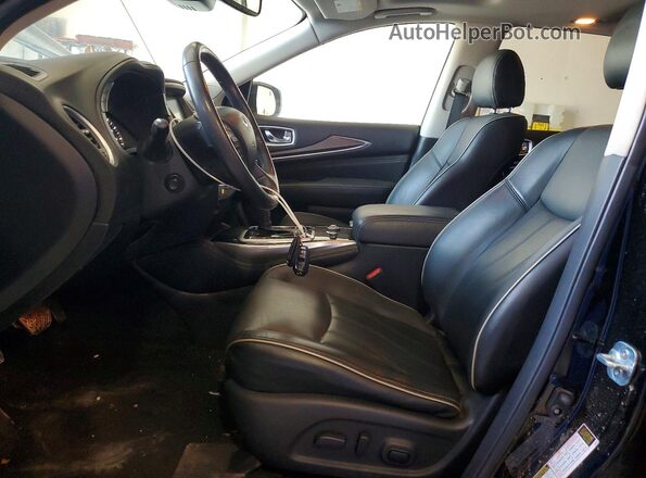 5N1DL0MMXKC528843 2019 INFINITI QX60 Black Vista interior delantera