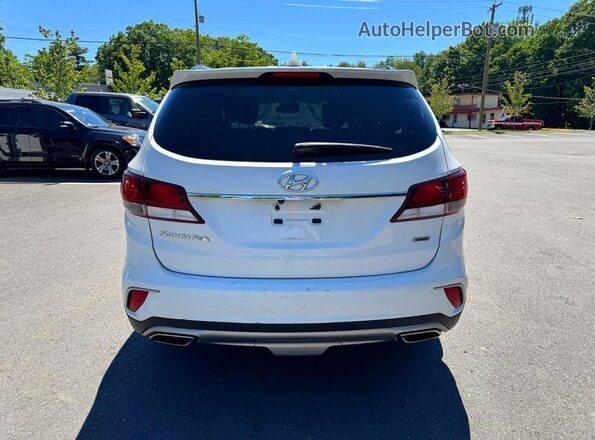 KM8SMDHF9HU173898 2017 HYUNDAI SANTA White Vista trasera