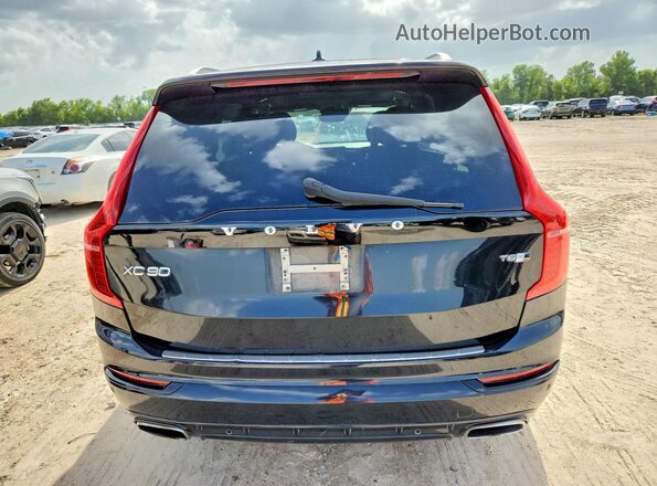 YV4A22PM9G1067085 2016 VOLVO XC90 Black Widok deski rozdzielczej