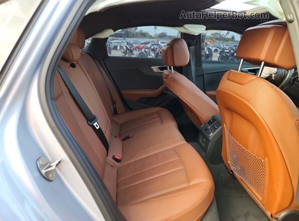 WAUGMAF48LN008564 2020 AUDI A4 Серебряный Вид задней части салона