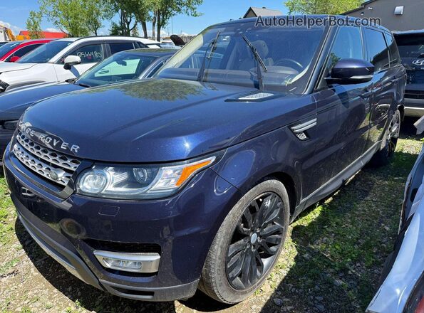 SALWR2FK5HA141021 2017 LAND ROVER RANGE Blue Հետևի աջ