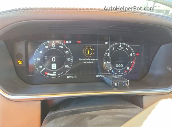 SALGS2RE4KA531081 2019 LAND ROVER RANGE ROVER White უკანა სავარძლების ხედი