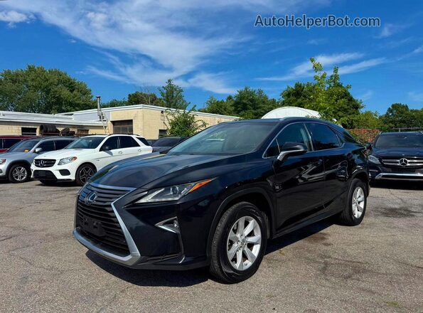 2T2BZMCAXGC049275 2016 LEXUS RX 350 Черный Задняя левая четверть