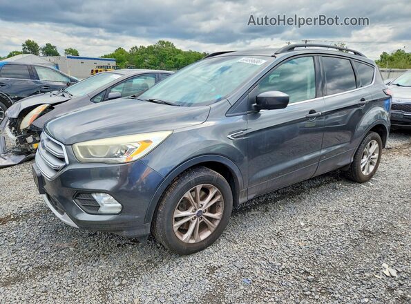 1FMCU9GD9HUE67433 2017 FORD ESCAPE Gray უკანა მარცხენა