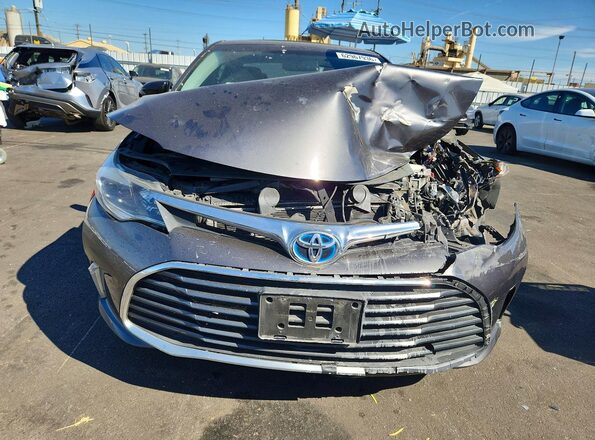 4T1BD1EB3GU050158 2016 TOYOTA AVALON Charcoal Widok z tyłu